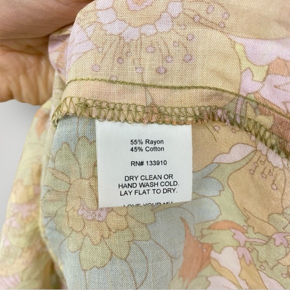 Show Me Your Mumu 'Cait' Midi Dress - Groovy Blooms Sz - Picture 9 of 13